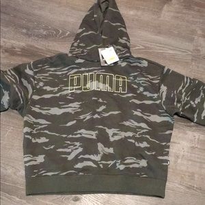 Brand new Puma camo sweatshirt